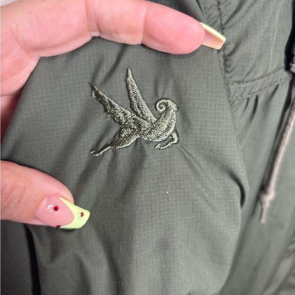 I. Spiewak & Sons Olive Hooded Jacket Raincoat Windbreaker XS - Picture 5 of 8
